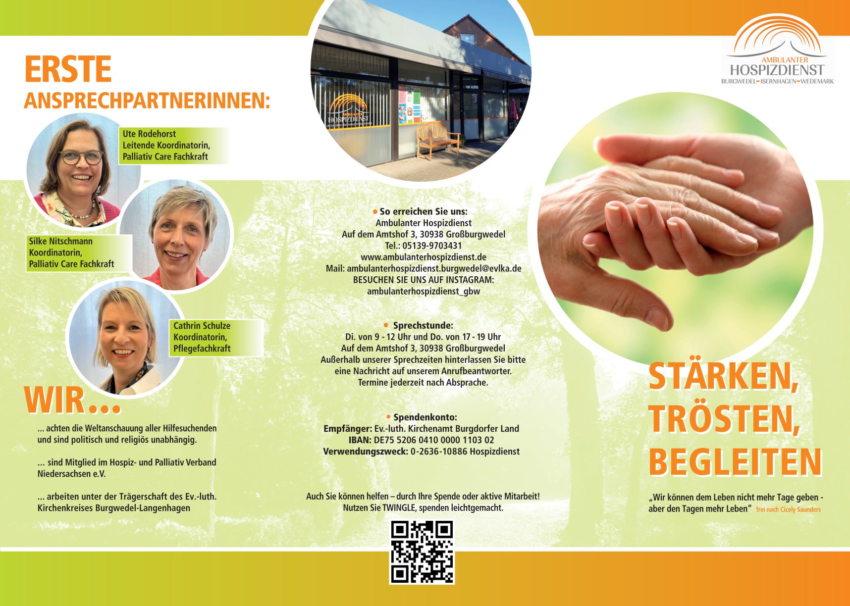 Flyer Hospizdienst 2026